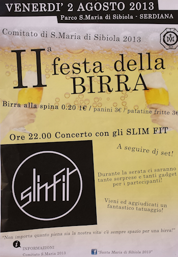 Festa della birra 2013 - Serdiana